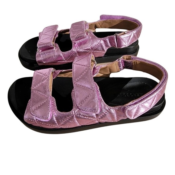 AEROSOLES LAMIRCA SANDAL in Purple Mettalic NWOT | Size 7.5 - Picture 3 of 10